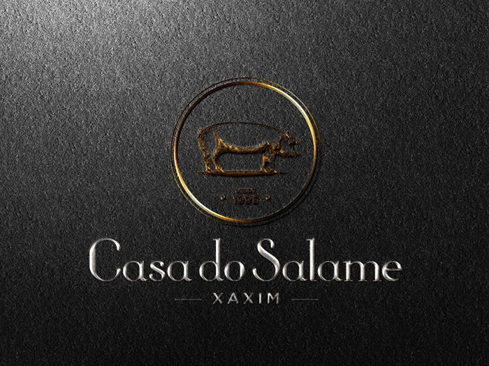 triocom wip Logo Design salami Food  human italian Italy salame sausage Brasil Brazil logormarca wine