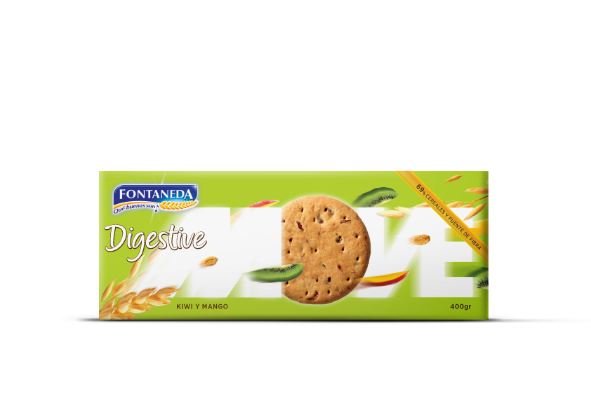 fontaneda digestive student cookies galletas Packaging empaque series