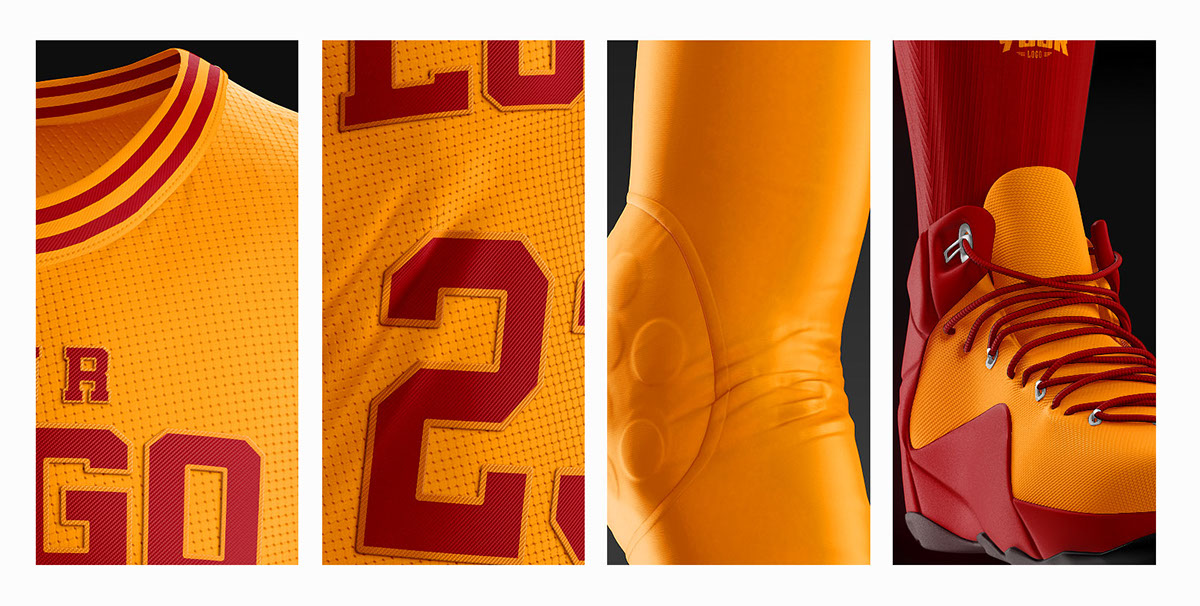 Download Basketball Uniform Jersey PSD template on Behance