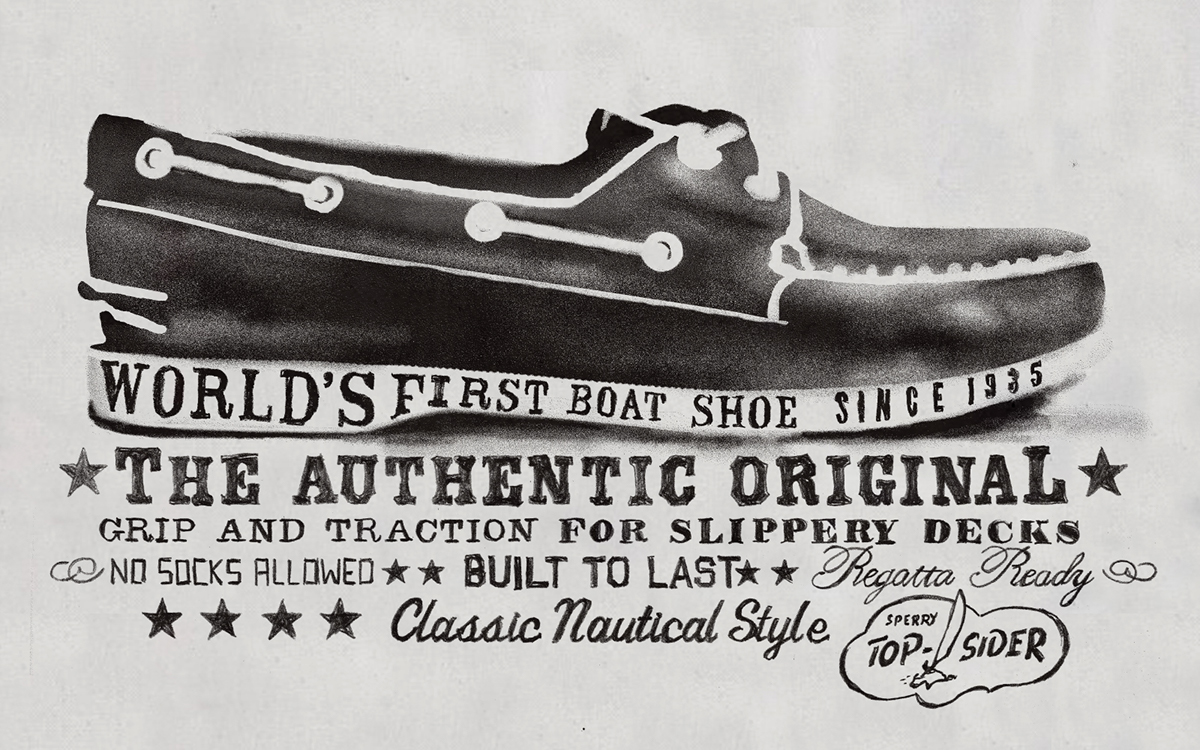 Adobe Portfolio Sperry  top-sider shoes nautical vintage