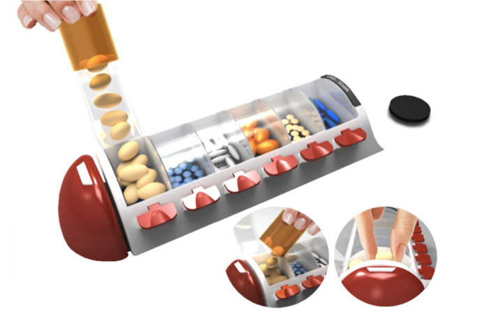 Health medicine seniors Pill Storage