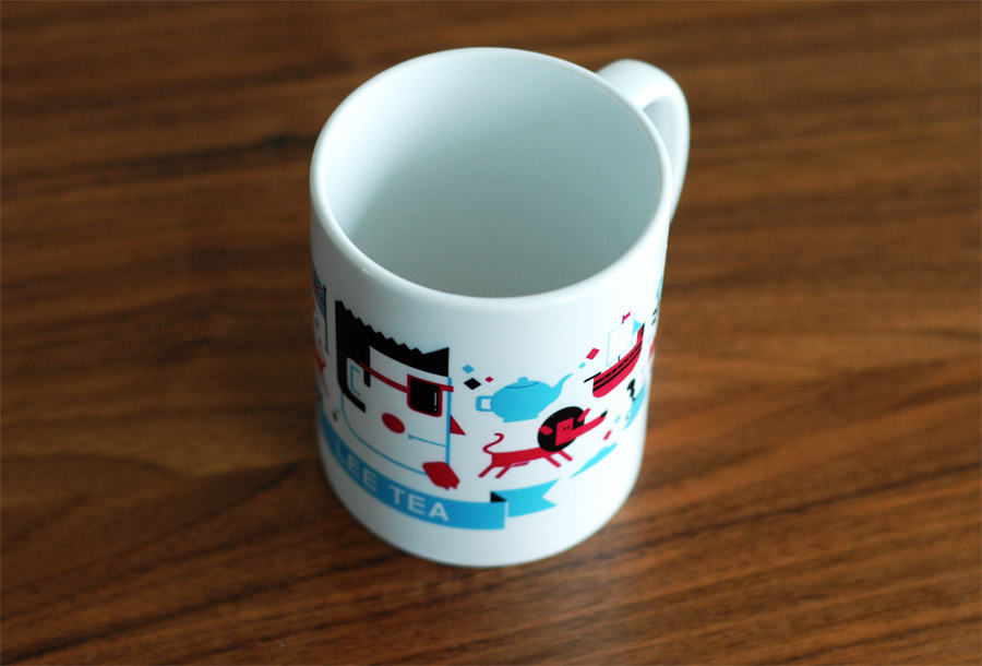 Mug  tea tasse cup illustrations jamie Schnuppe