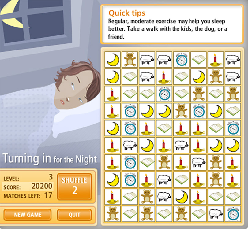 digital Flash game gamification interactive online