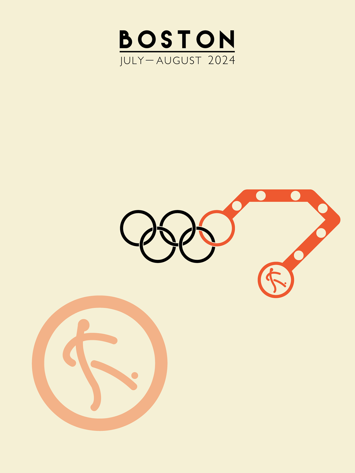 boston Olympics mbta posters sports
