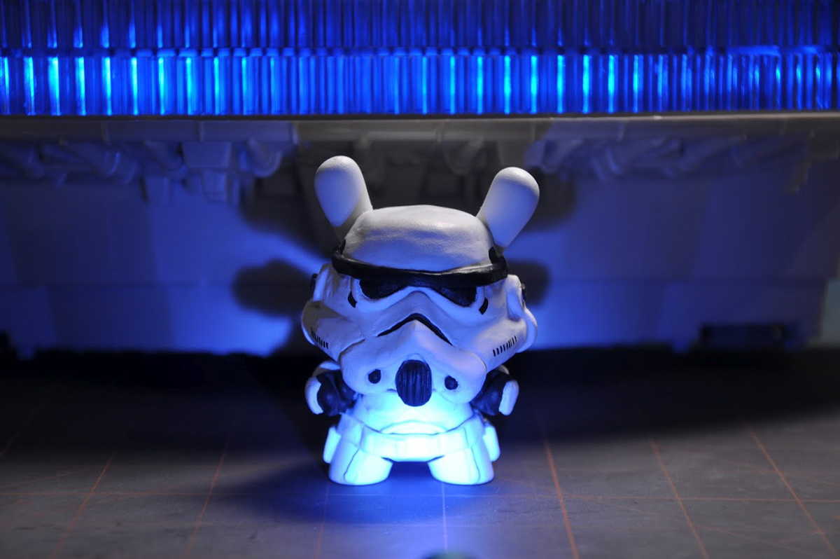 Dunny star wars Chewbacca stormtrooper
