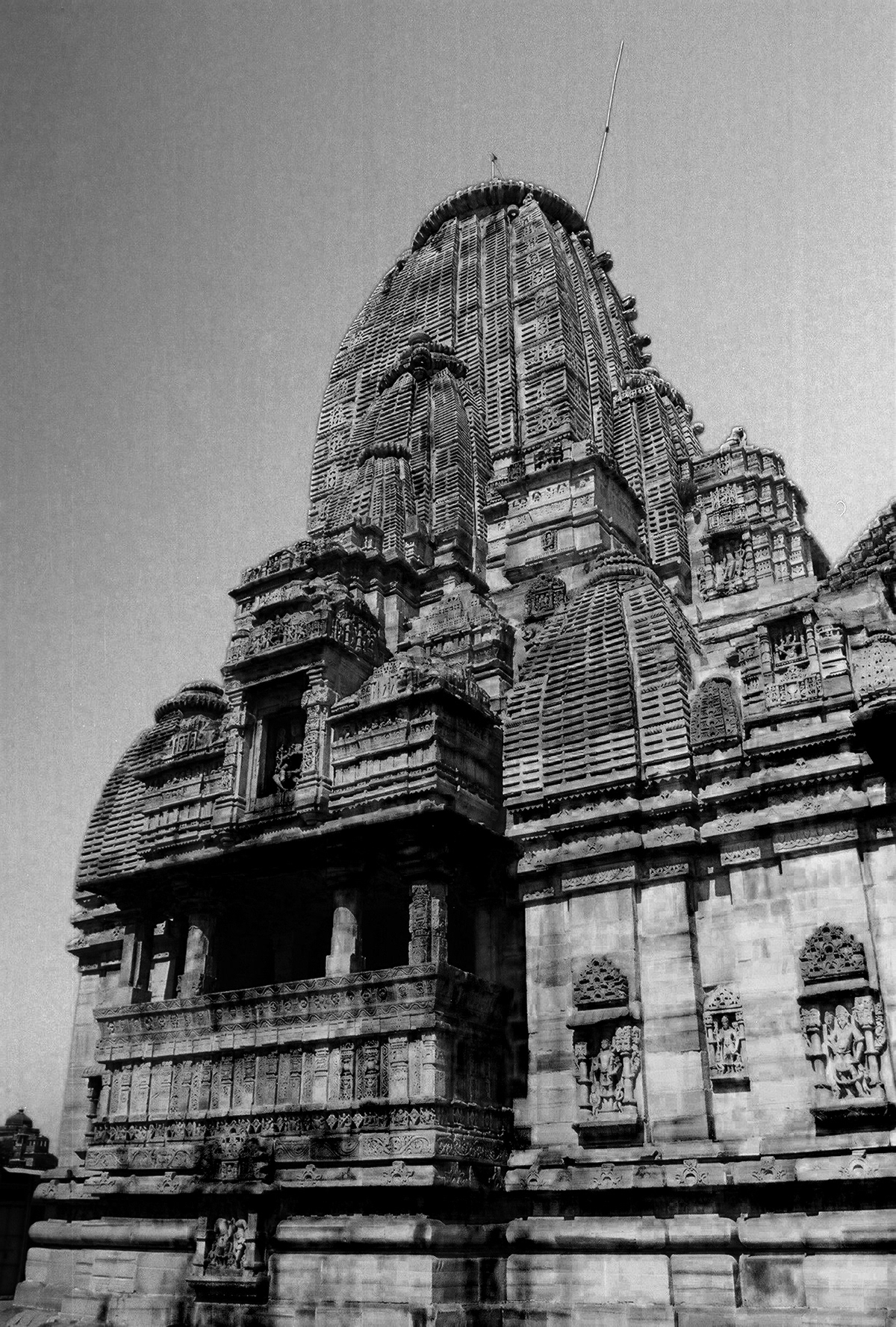 India black and white film roll
