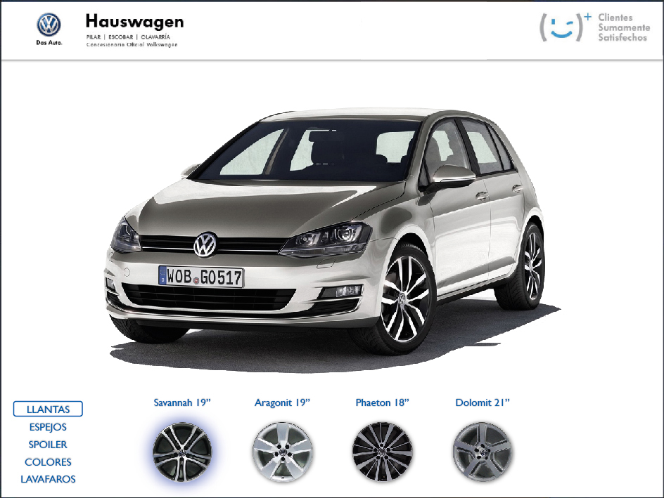 VW car app ux design leila papeo industrial virtual reality
