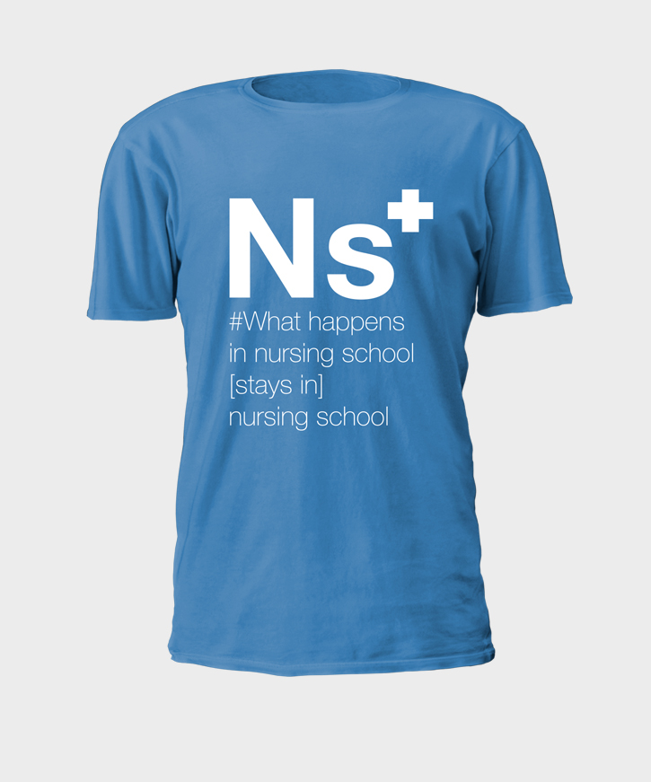 t-shirt psychology School branding nursing school college