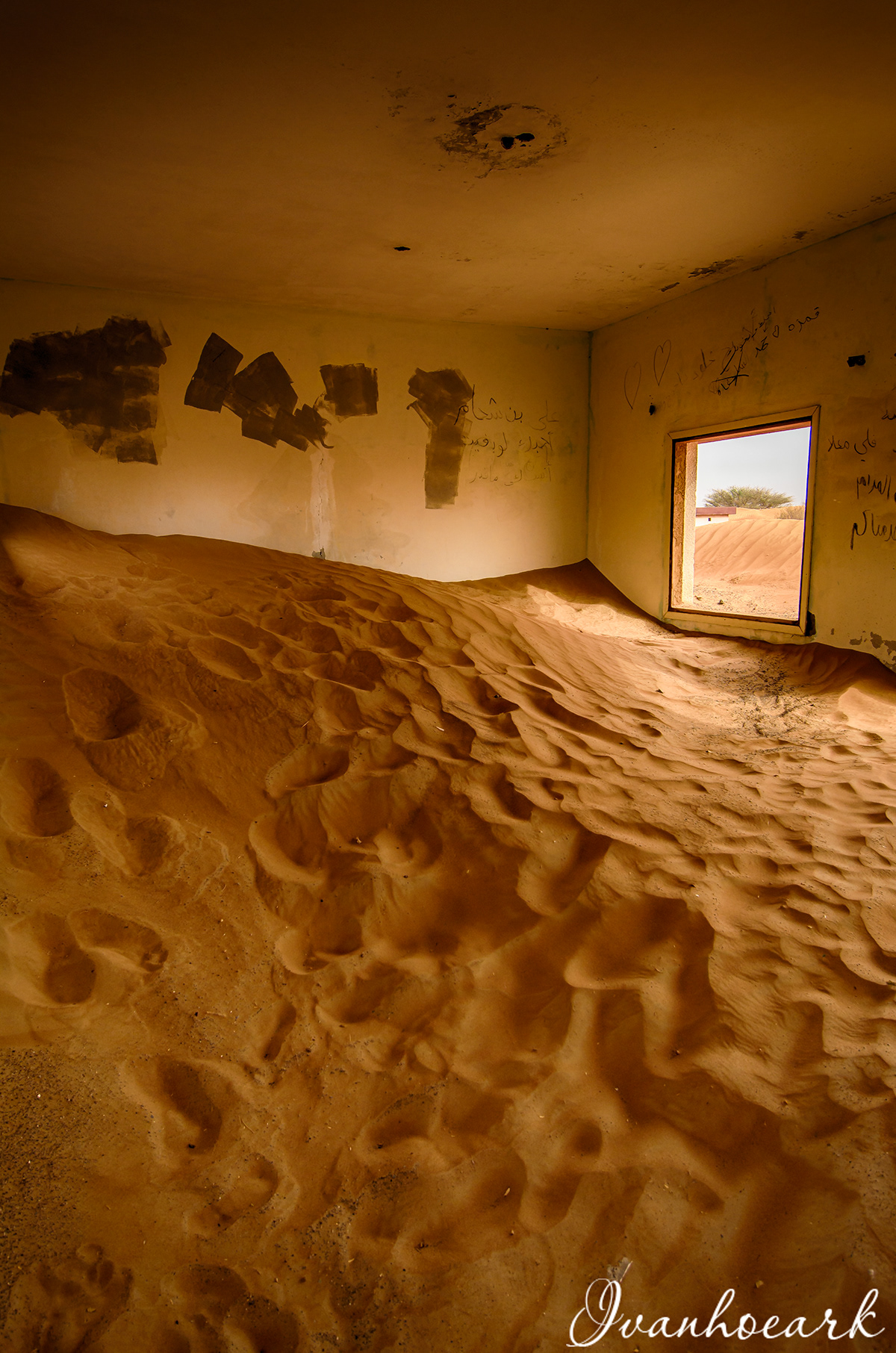 desert digital house landscapes Photography  village