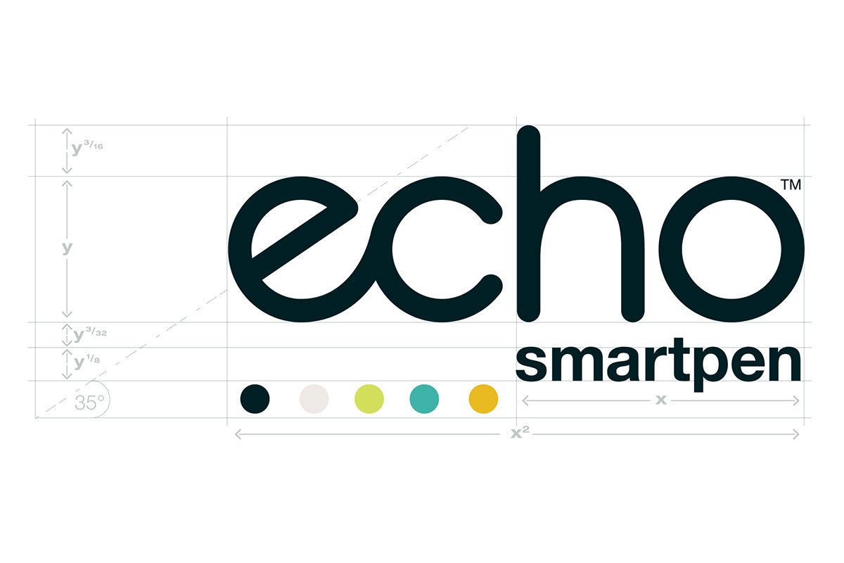 Smartpens livescribe echo Packaging Second Generation pen modern vibrant