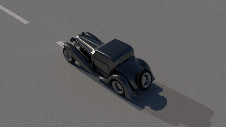 3D carro antigo  carro em 3d
