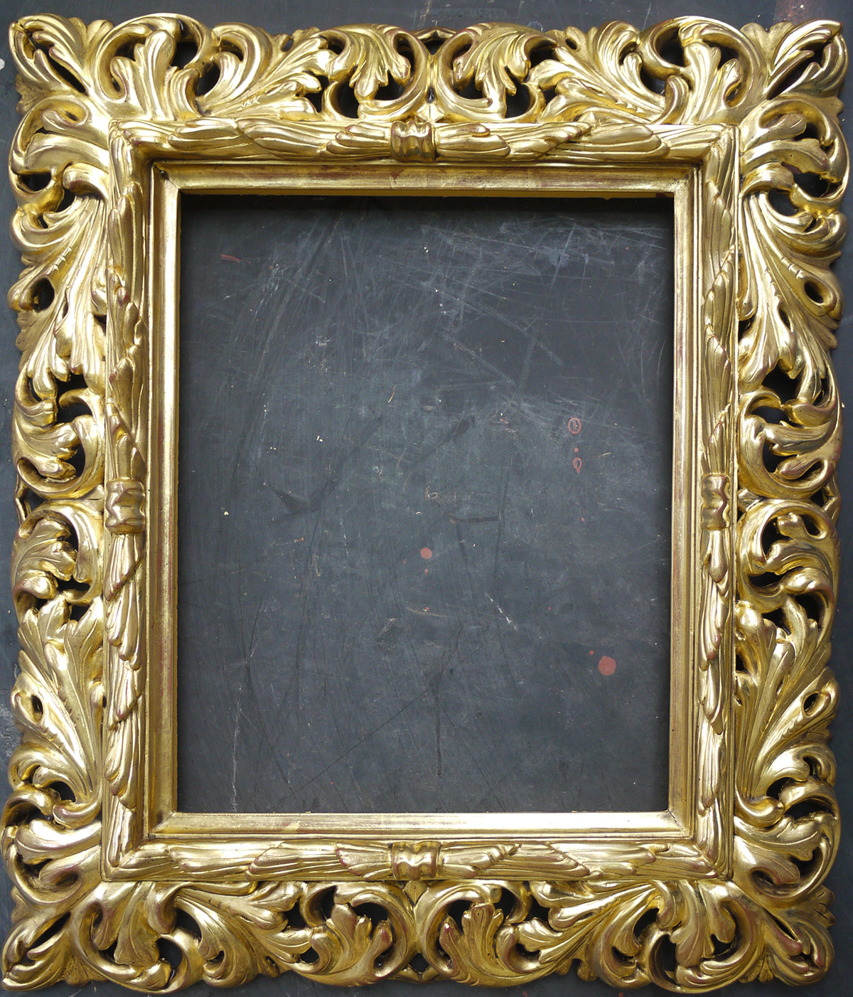 gold leaf restoration Picture Frame florentine faux finishes gesso