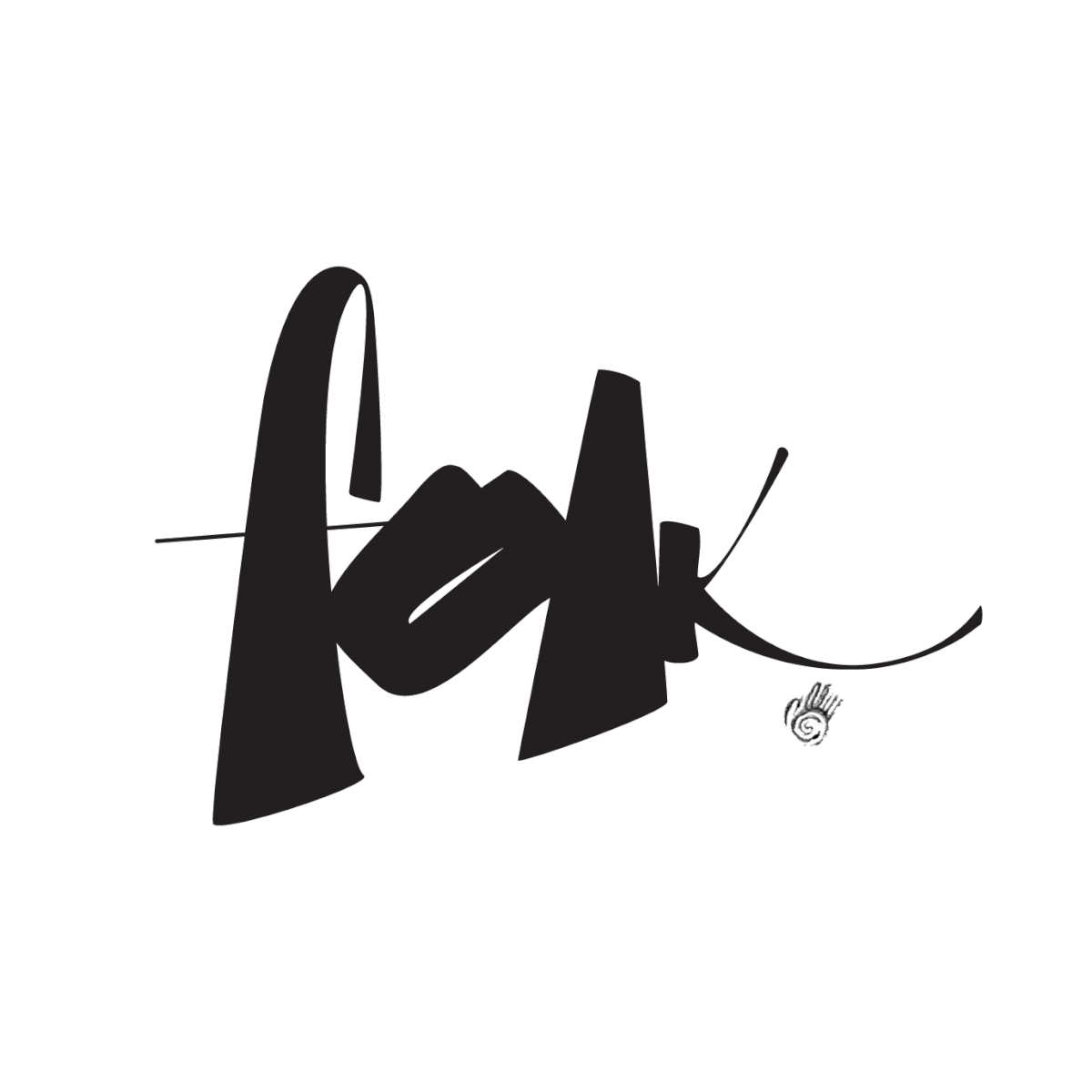 calli drawn letters lettering art