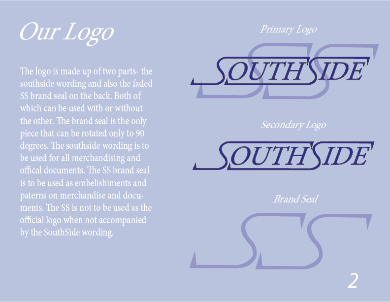 Booklet brand guide design logo restaurant Style Guide