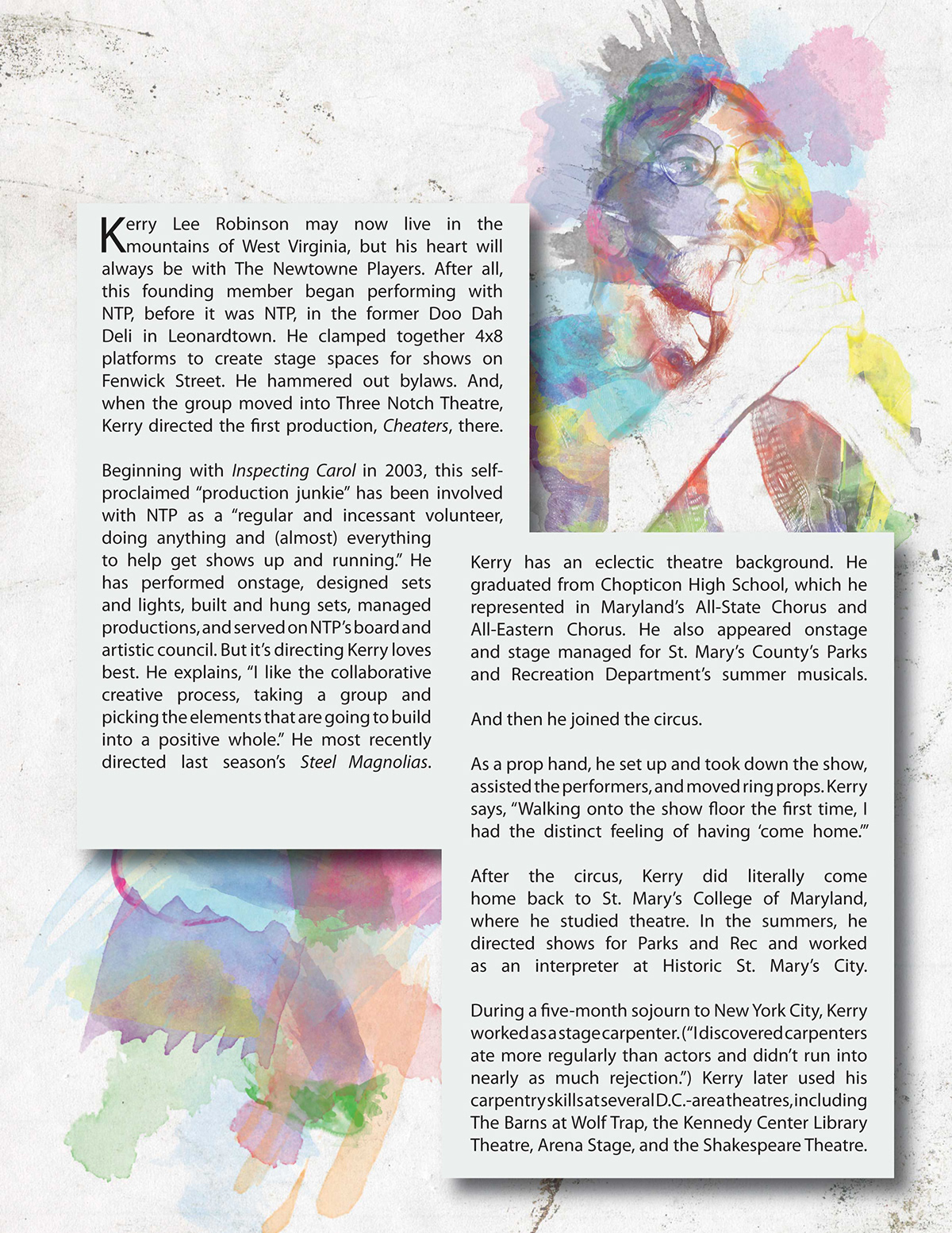 photoshop Illustrator InDesign paint magazine spread abstract Layout