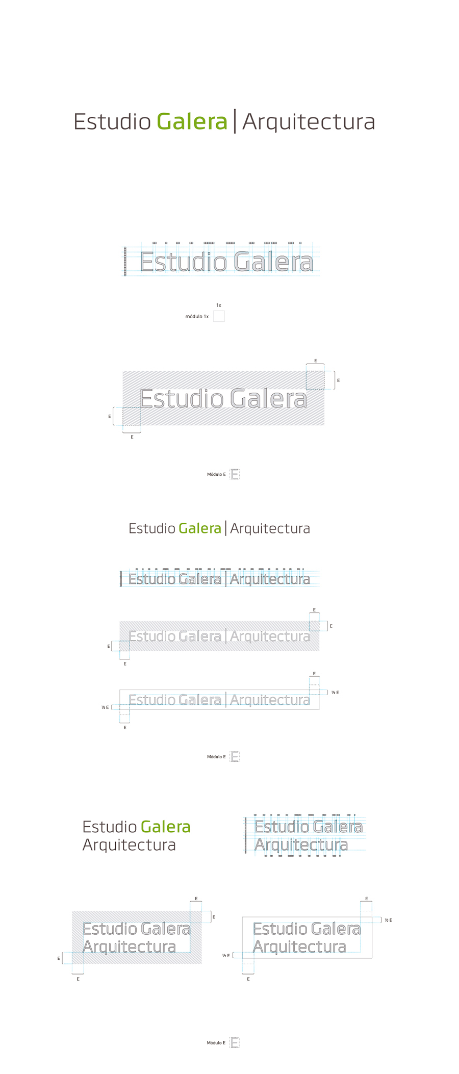 brand  green  Argentina arquitectura type desing galera  Arquitecto estudio