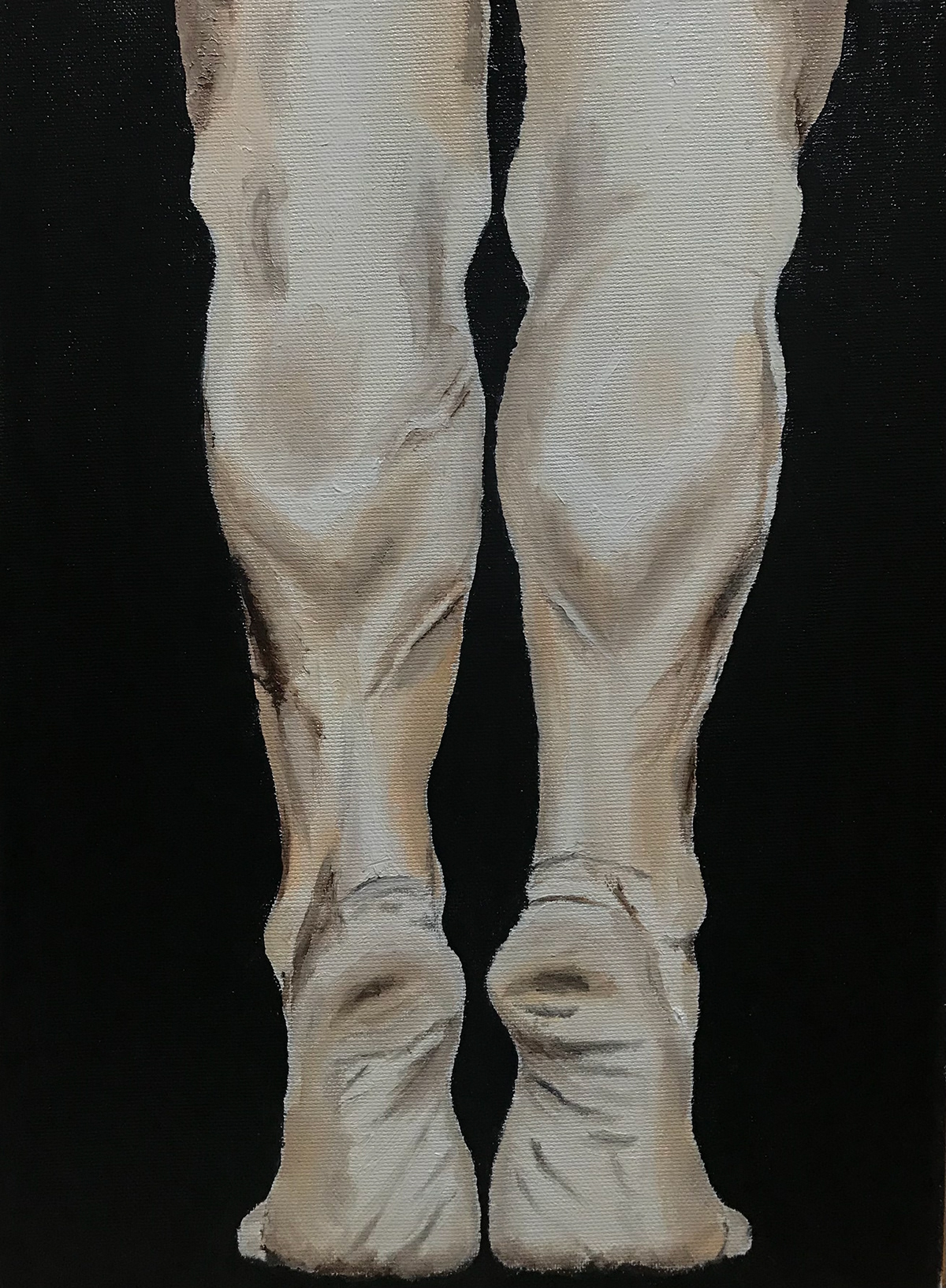 Anathomy body dancer ILLUSTRATION  Oil Painting portrait yağlı boya 유화