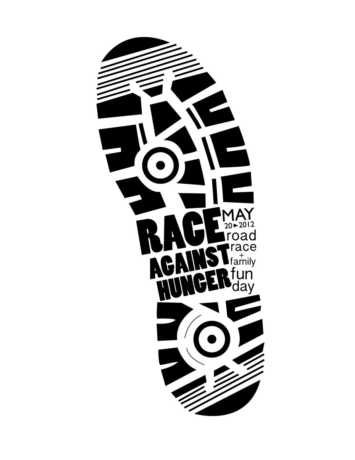run running green black type text atheletics track sports charity t-shirt shirt hunger race road family Fun Day