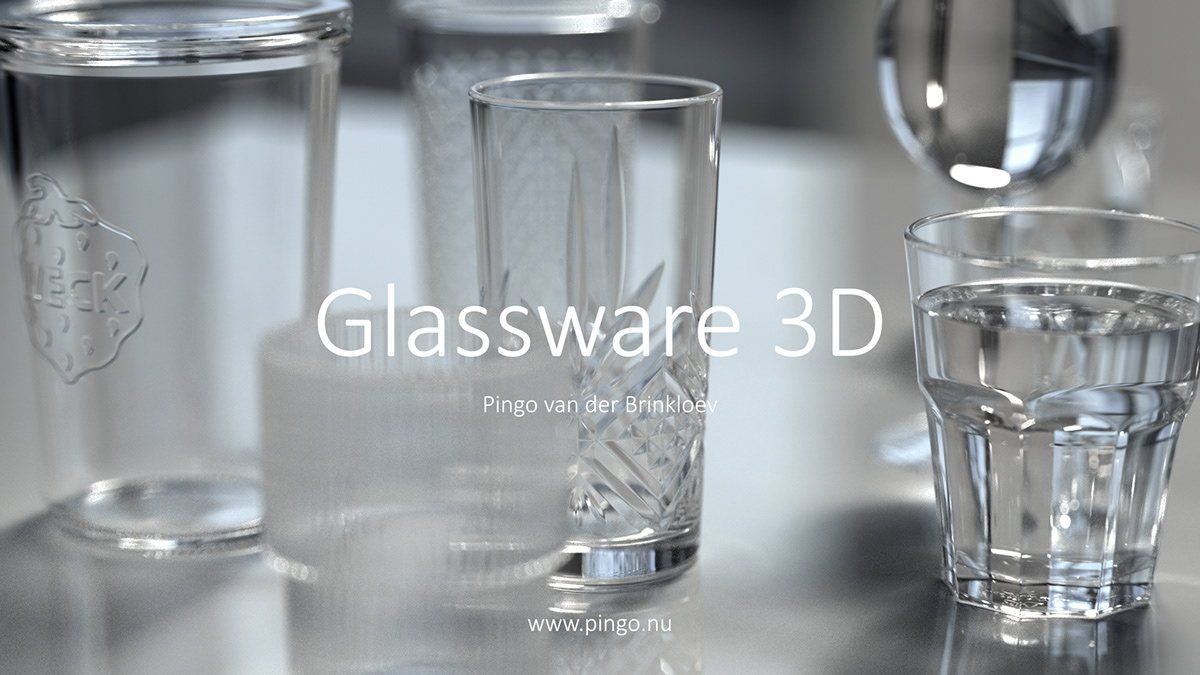 3D models glass free octane Render Interior design download