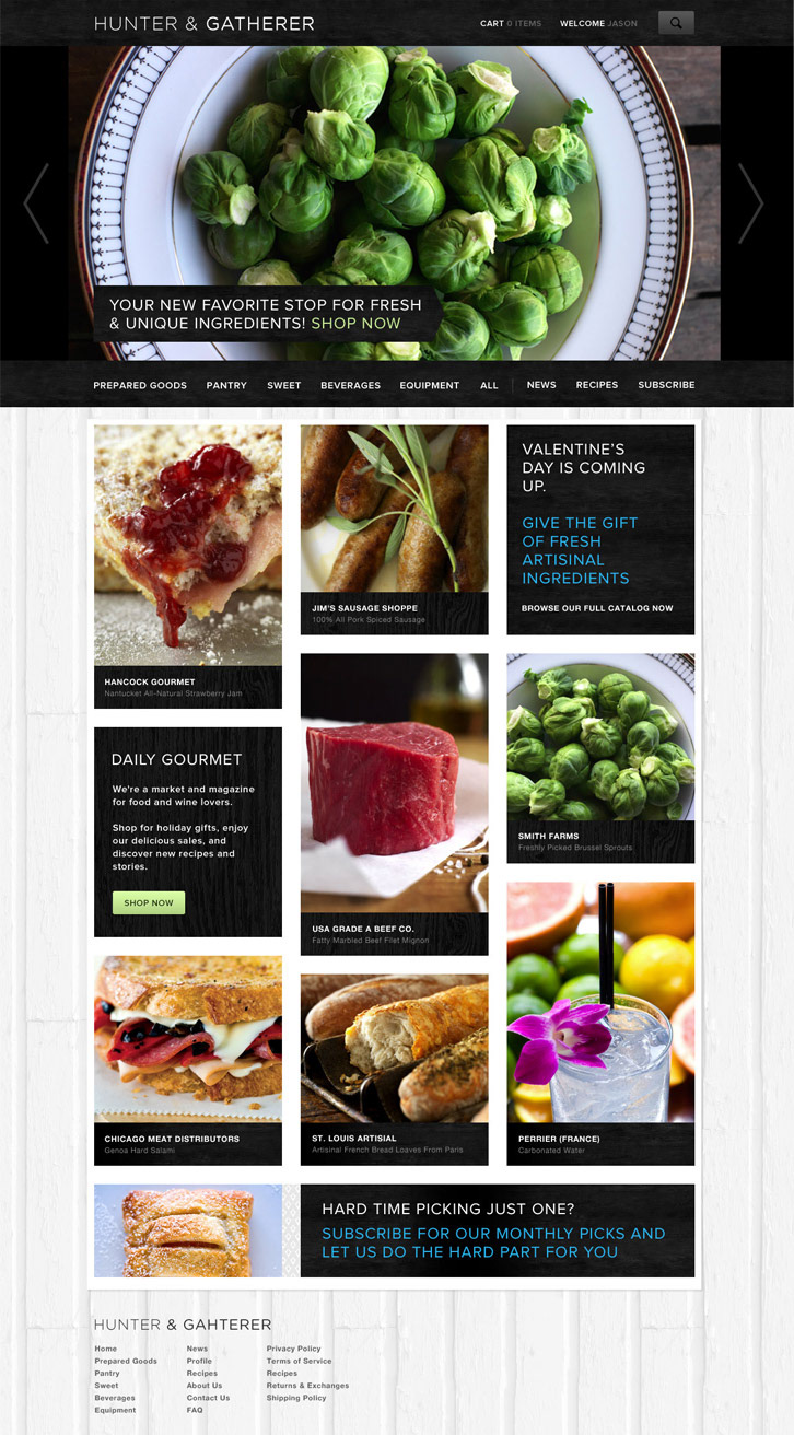 Food  Deals ux UI interactive Website Design chicago
