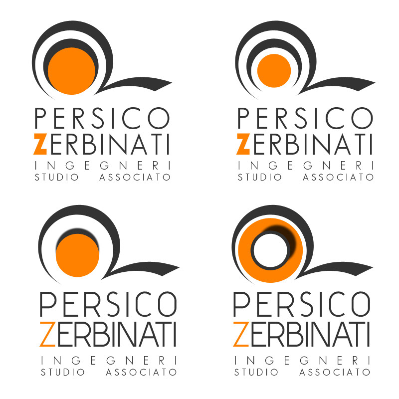persico Zerbinati ingegneria logo design creative