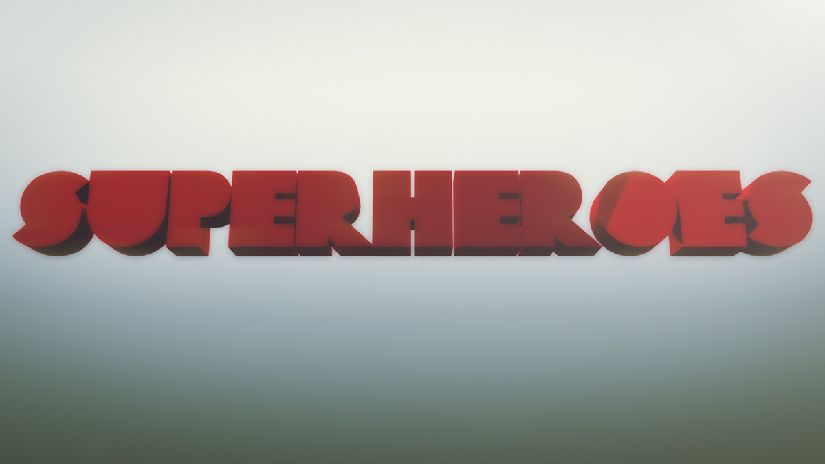 superheroes cinema 4d 3D after effects tutorial Guez Graphics  dani contreras rodriguez