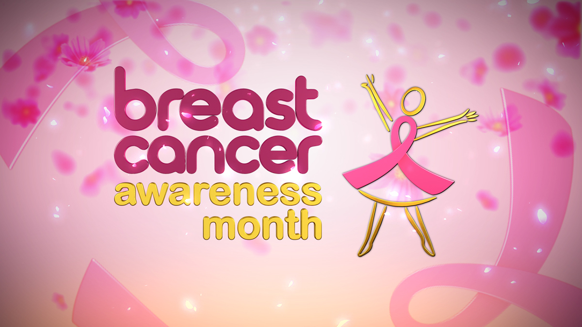 breast cancer month ribbon Freelance ID pink gold