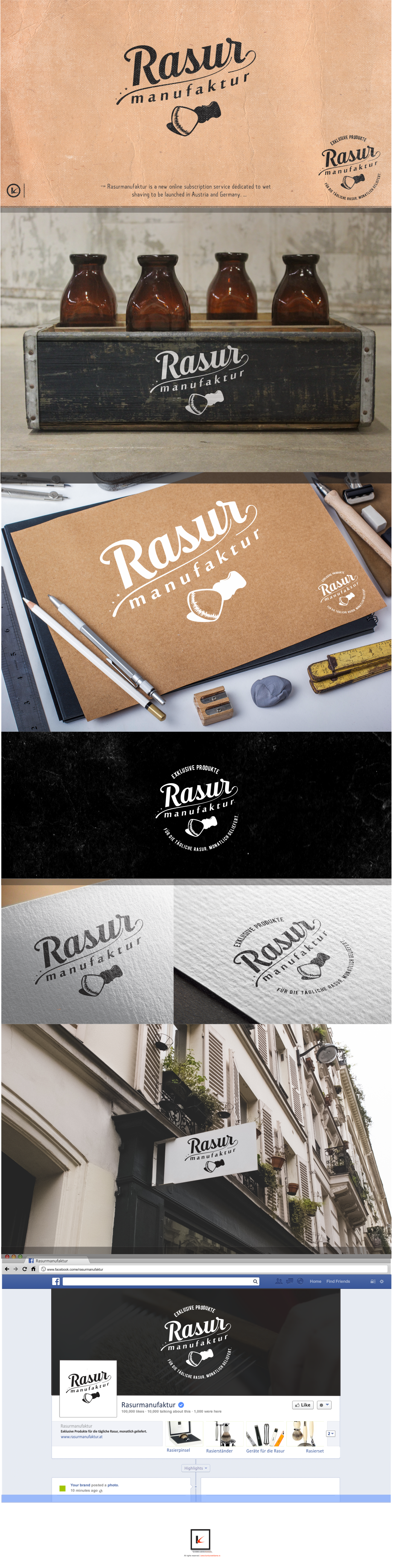 The winning project - Rasurmanufaktur - Exclusive goods for daily shaving delivered monthly!