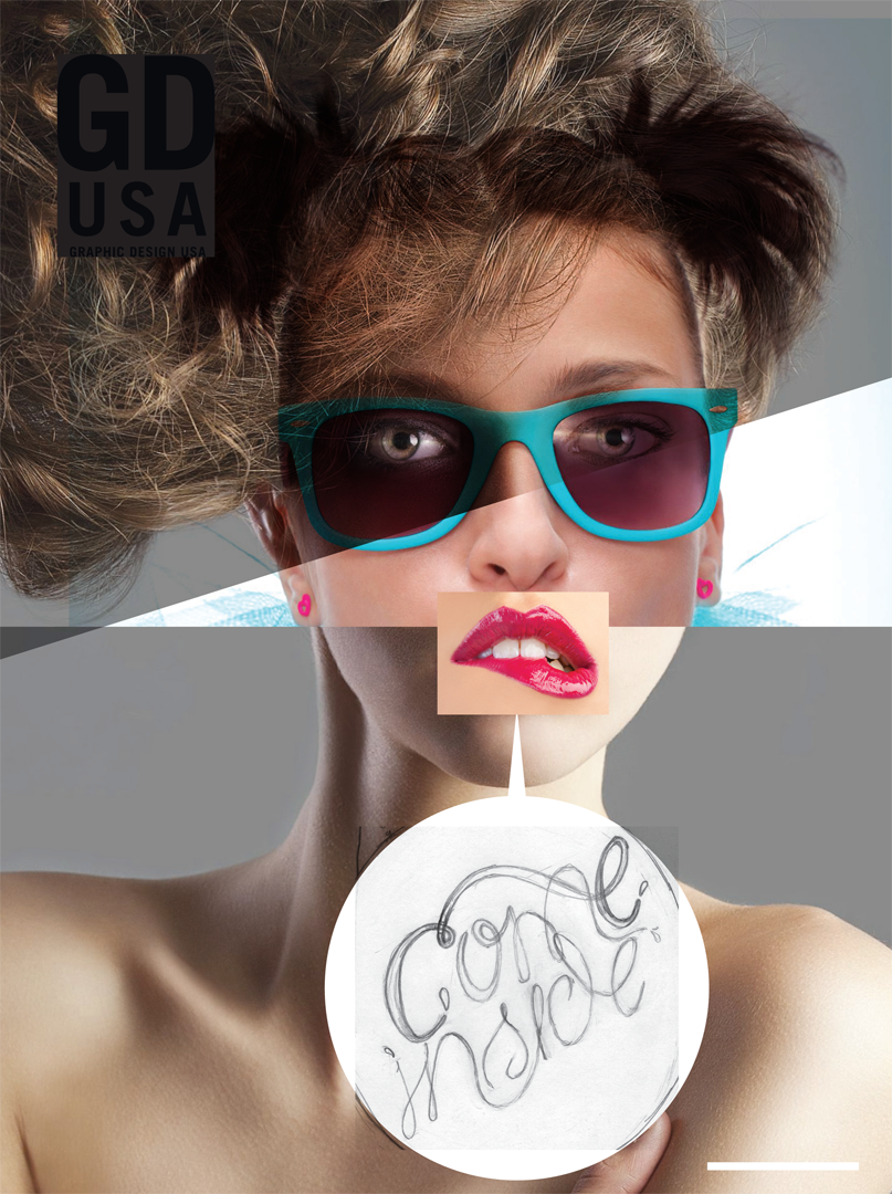 come inside beauty fashionable sex lips GD USA contest magazine cover plastic 80s shiny wet glamour