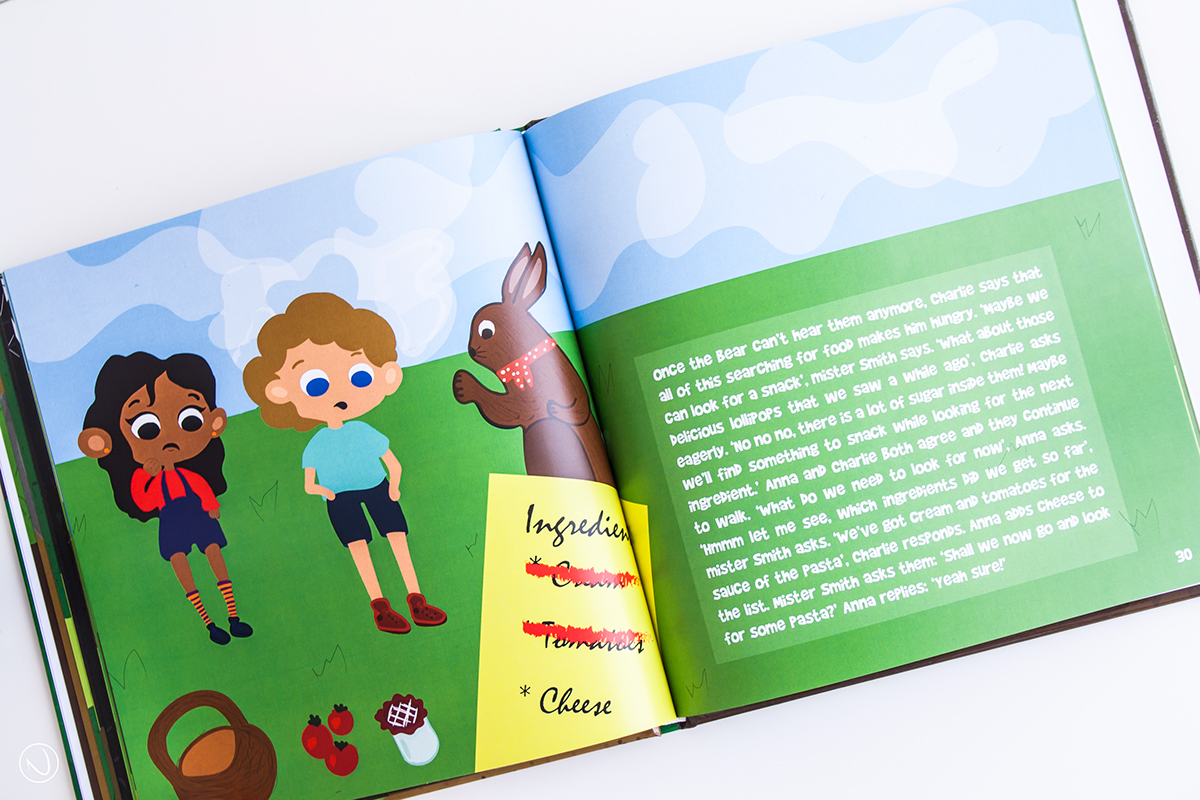 house secrets children childrens children's book graphic design Iconick copyright story