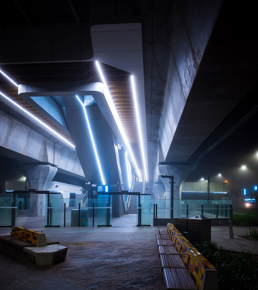 carnegie cinematic fog mood night philip betts Photography  train station