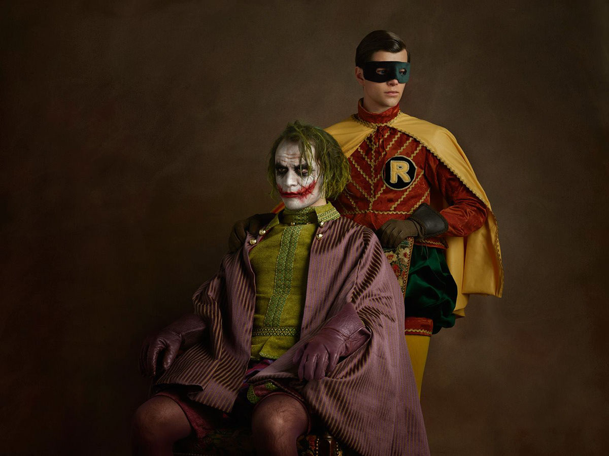super heros costume design historical photograph art