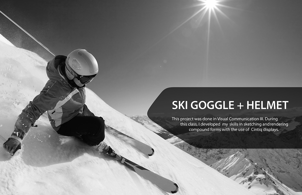 goggle Helmet Ski