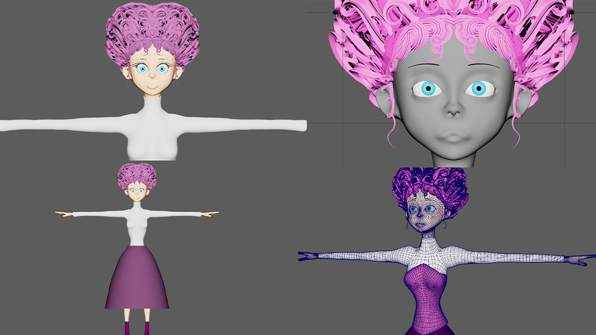 Character Charactermodeling 3D modeling 3dmodeling