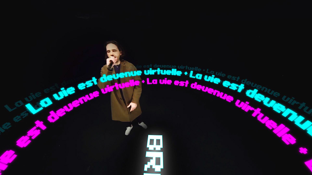 motion music rap vr typography   hip hop motion graphics  motion design live