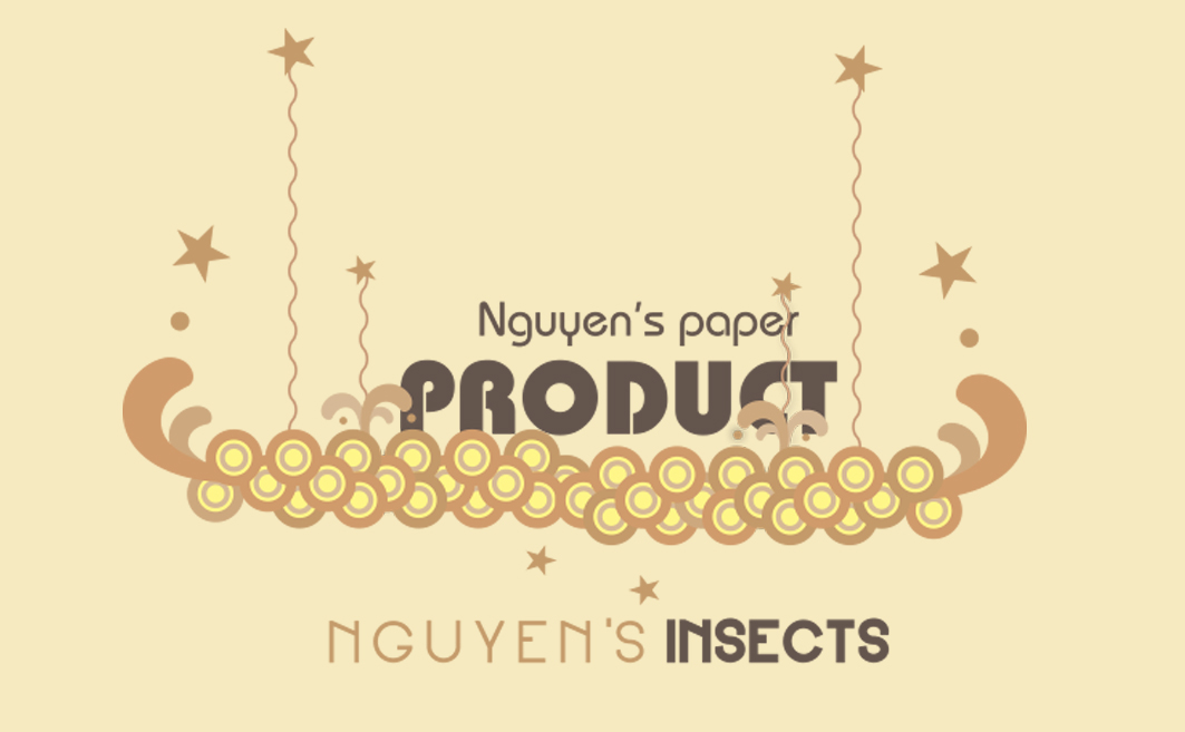 nguyen's insect paper toy Birthday paper toy