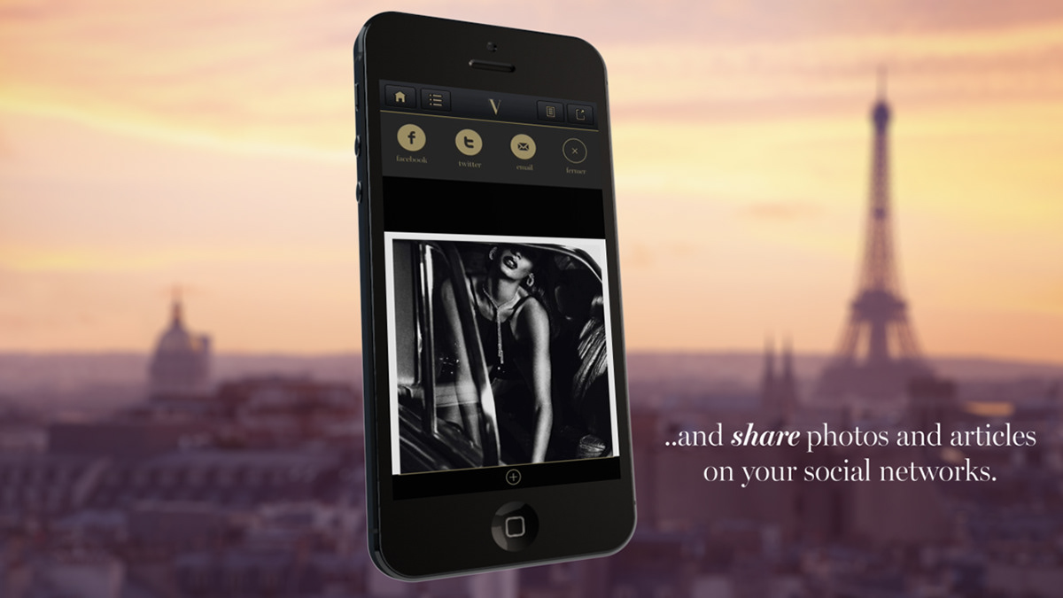 vogue iphone app interactive after effect motion graphics design motiondesign