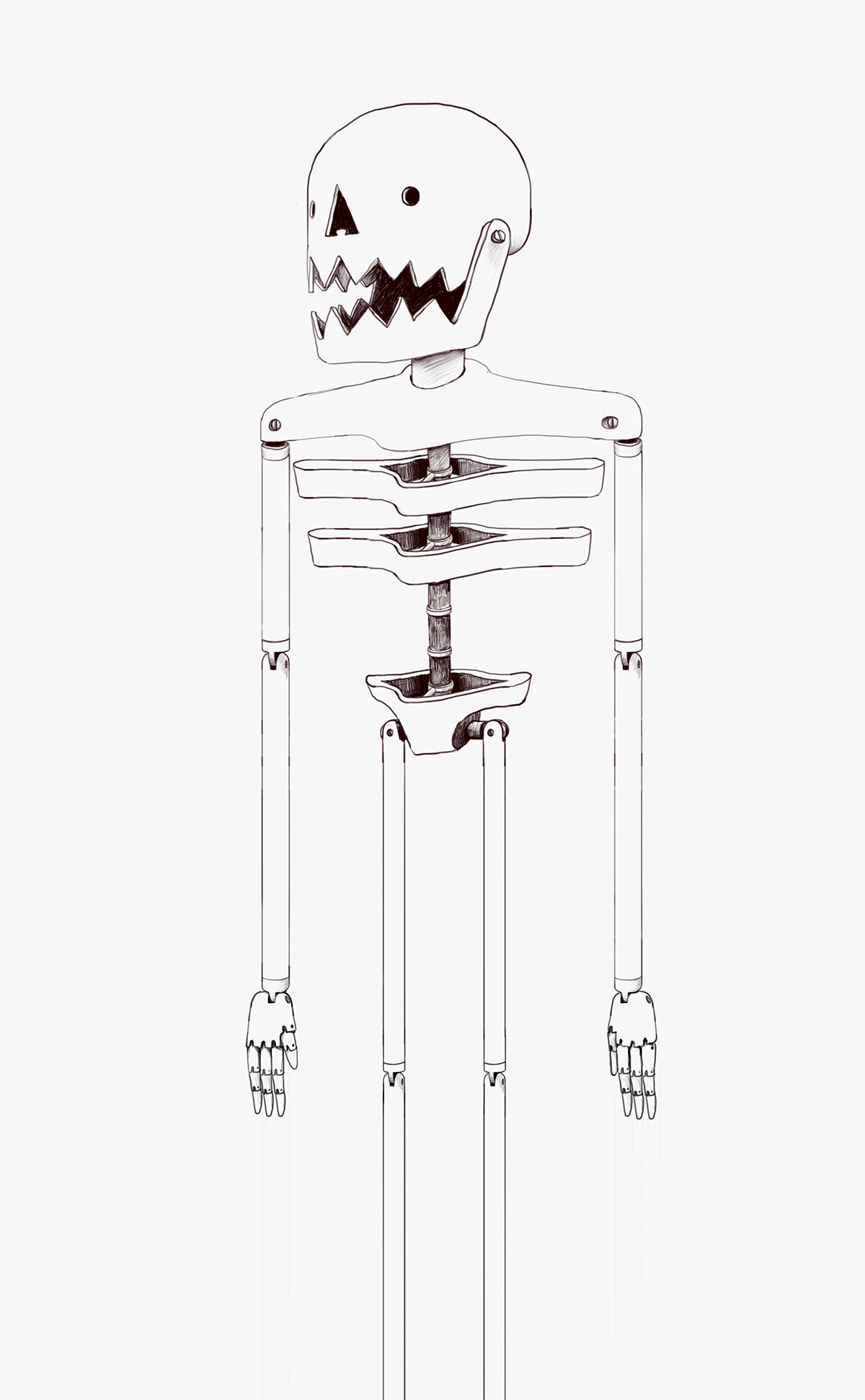 robot skeleton