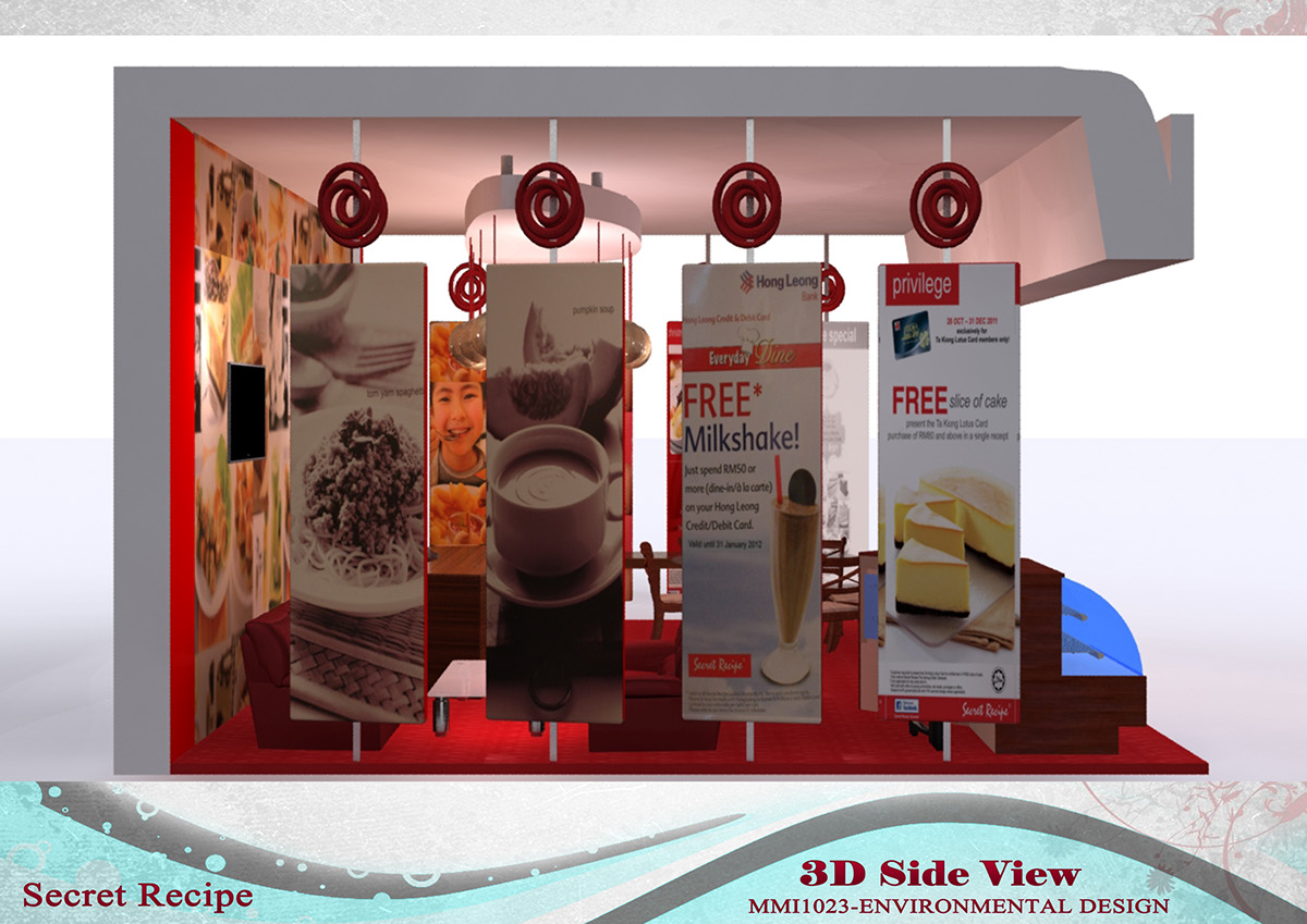 design booth 3D model modelling 3D industrial