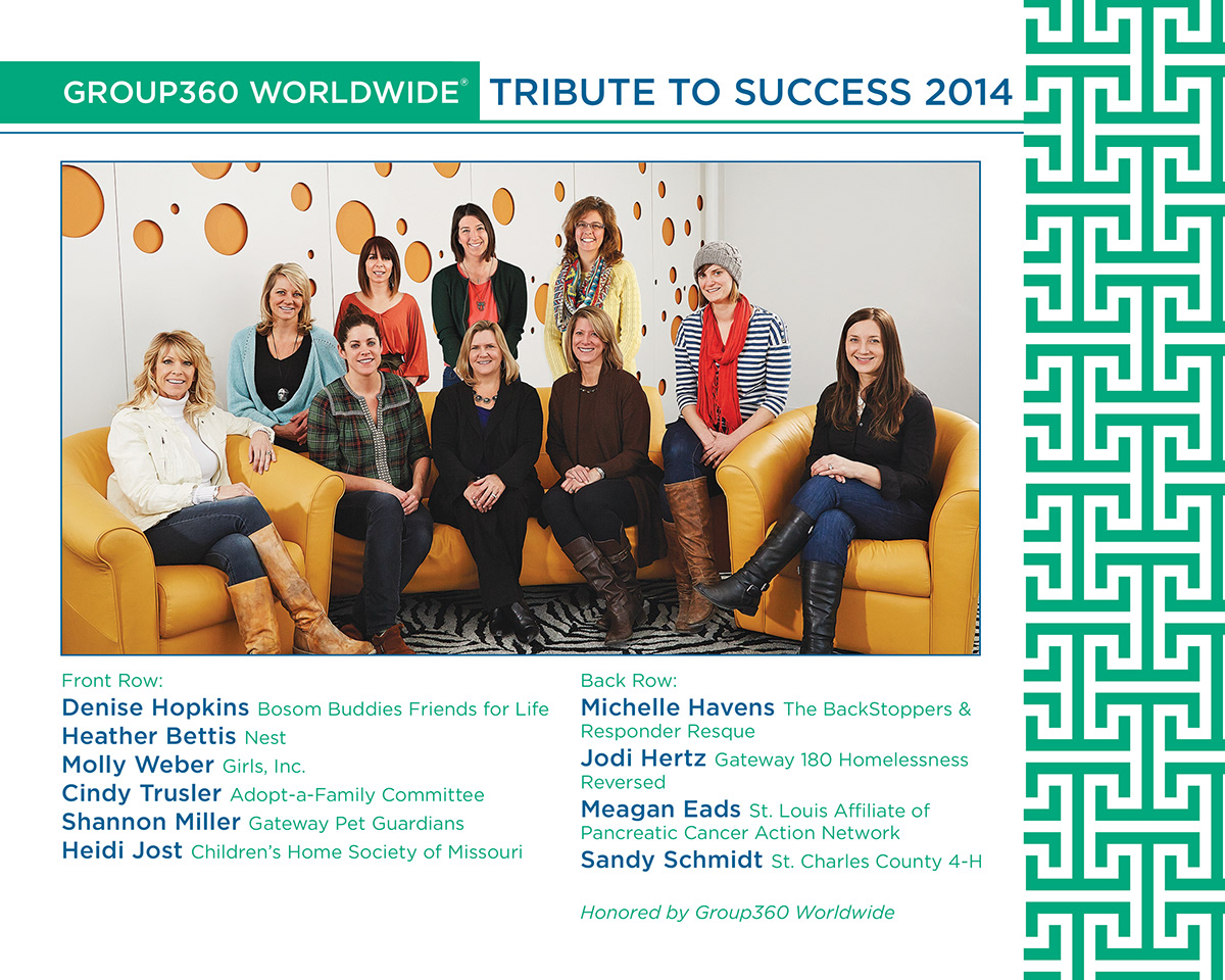 GROUP360 Worldwide Tribute to Success Connections to Succes Powerpoint Framed Tributes