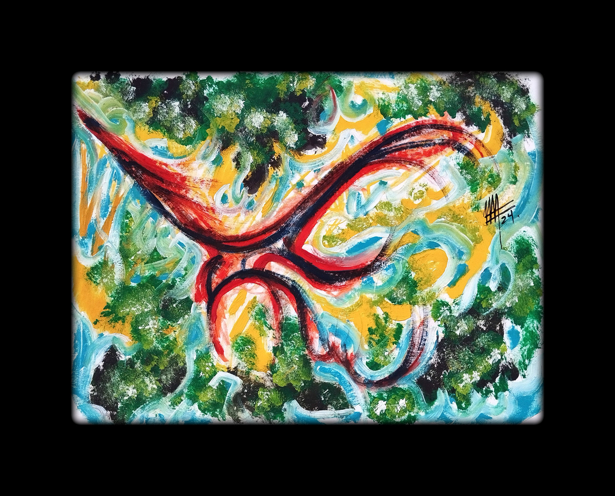 painting   artwork concept art artist oleo Pintor oil abstract bird