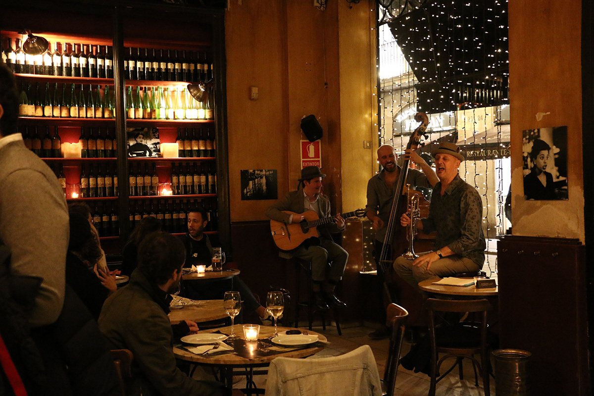 barcelona swing musica jazz restaurante Cataluña catalunya españa spain bcn