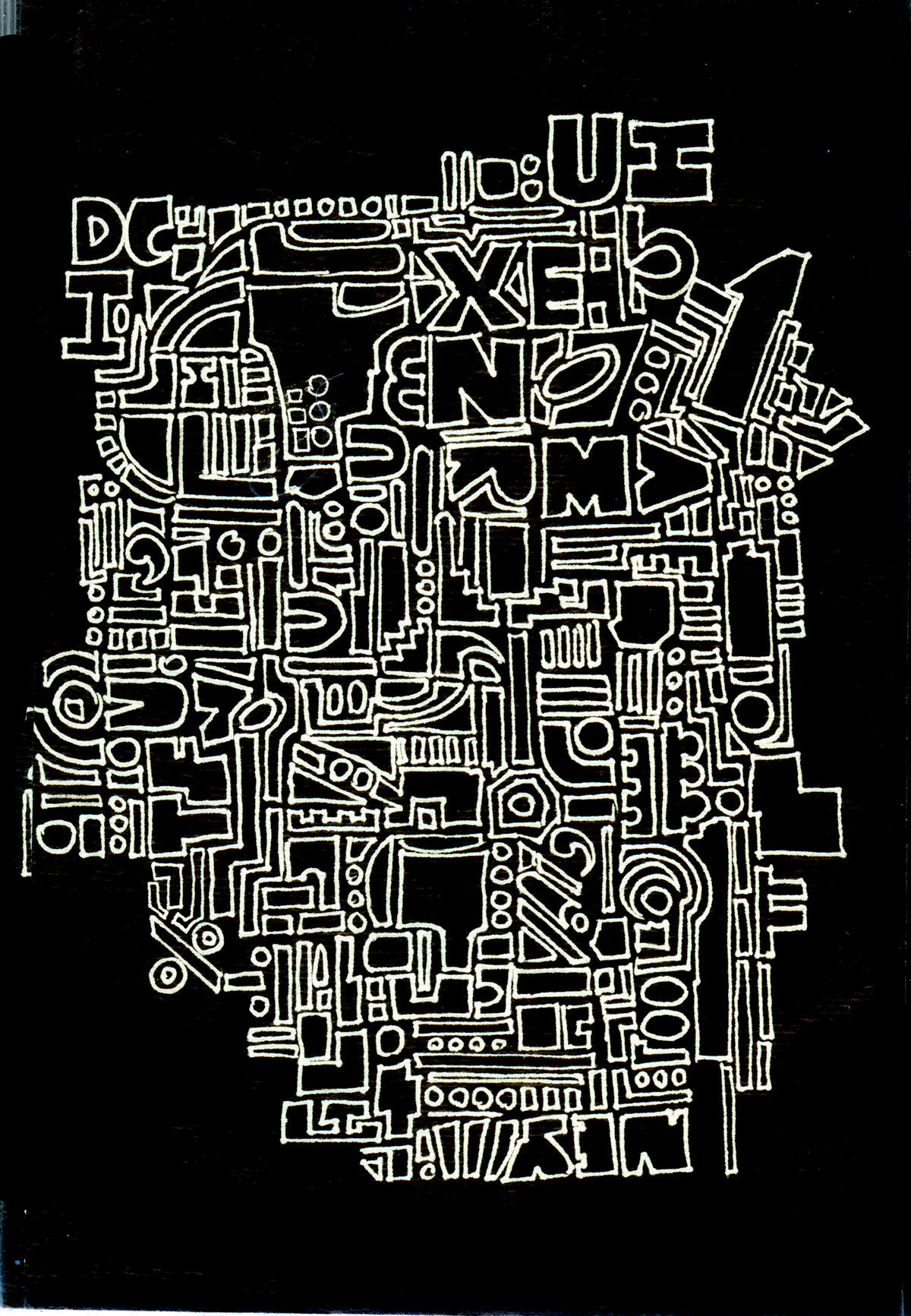 doodle hand type talking typography
