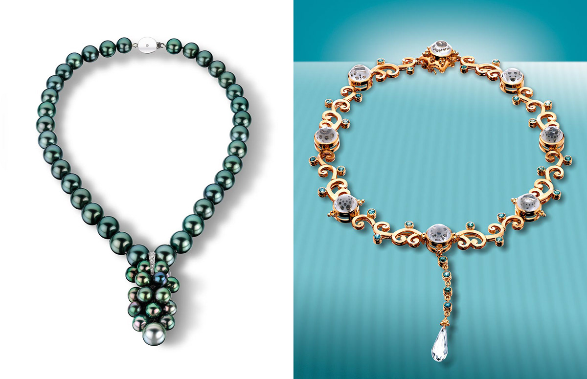 jewelry creative accessories portfolio diamond  ring necklaces