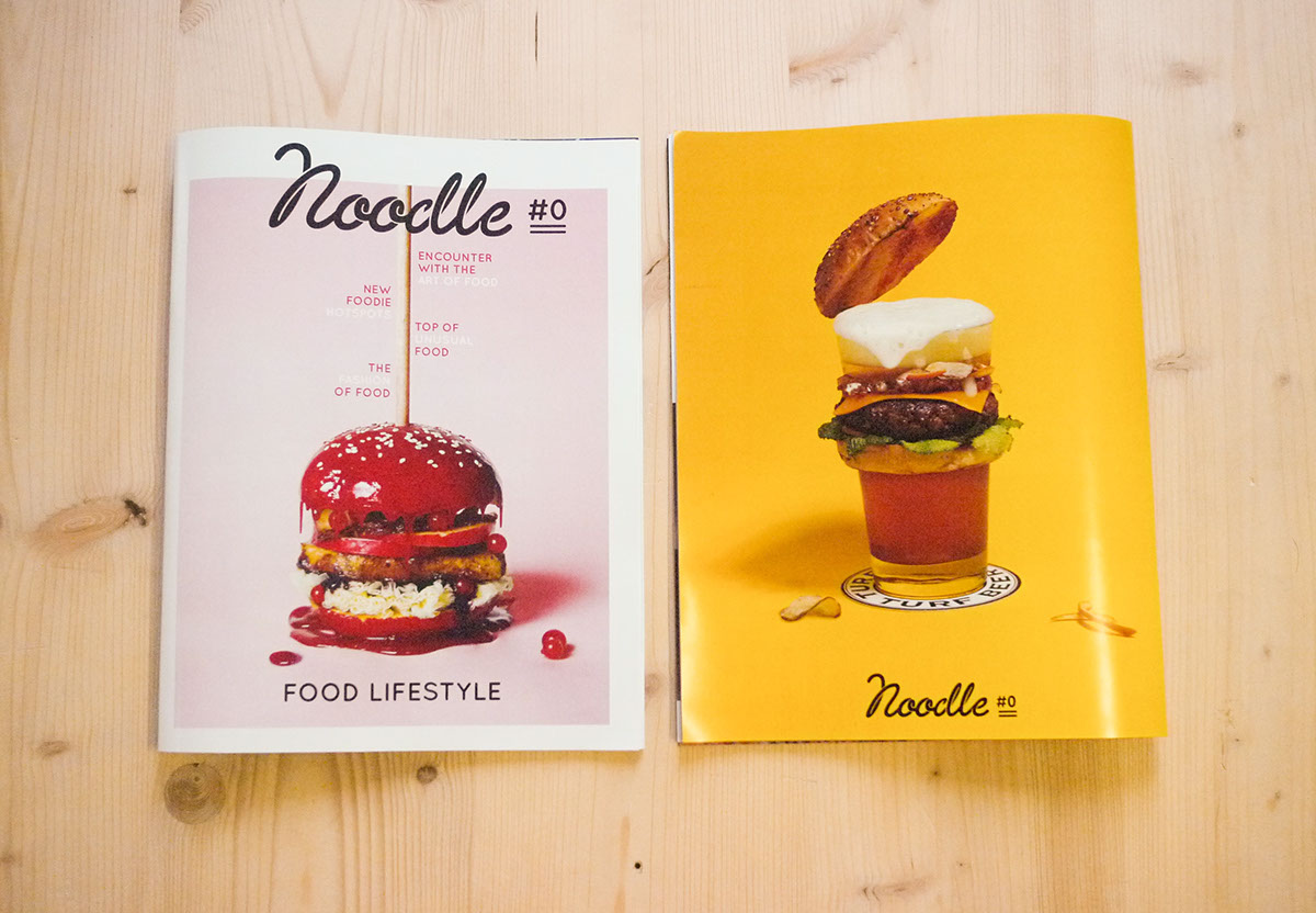 Adobe Portfolio edition magazine magasine pink Food  photo graphism lifestyle