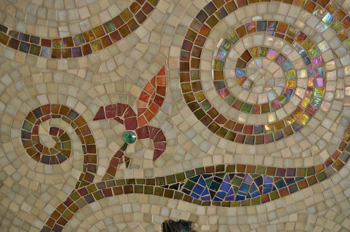 mosaic  klimt Roberto De angelis