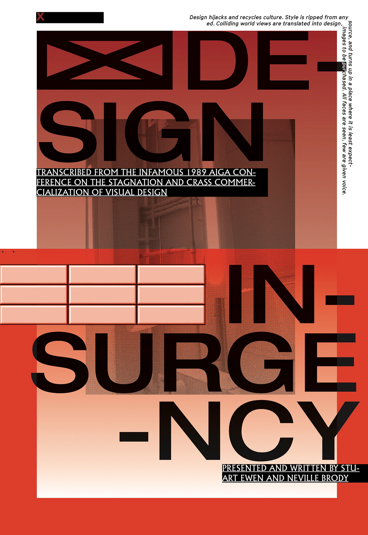 ewen brody design insurgency Booklet red