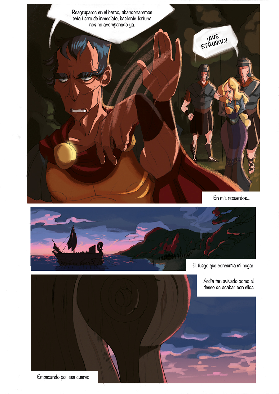 comic Graphic Novel warrior novel ILLUSTRATION  Digital Art  Character design  art Gladiator woman
