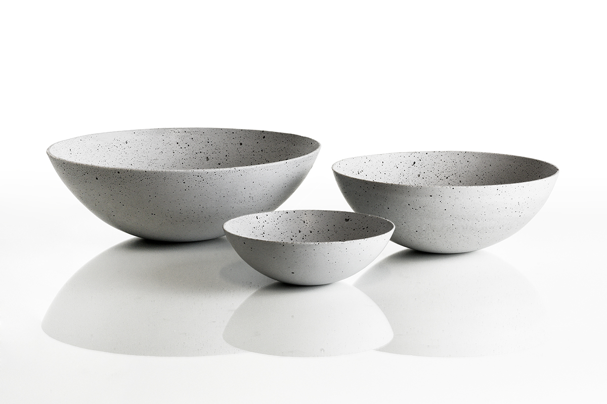 concrete gravelli tomas vacek design studiovacek bak bowl cement beton decorate