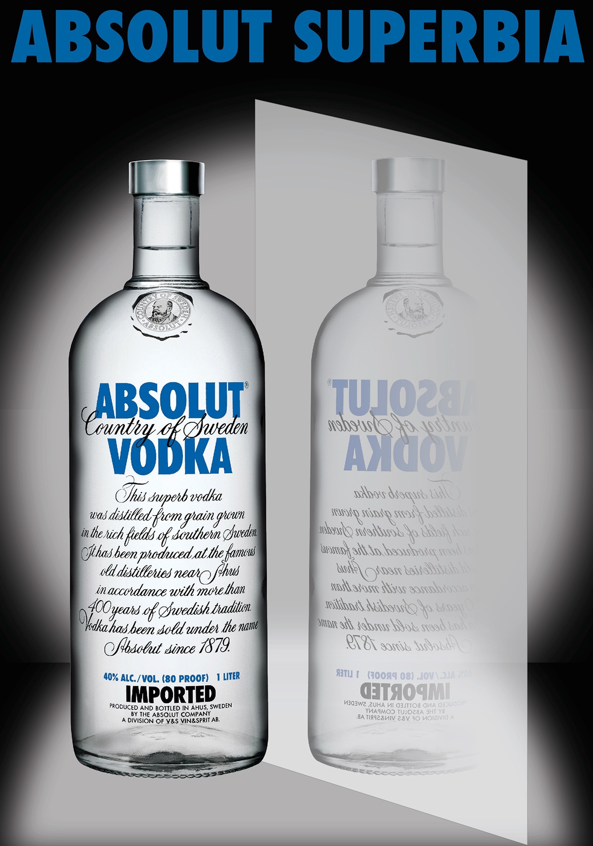 absolut Vodka alcohol iconic advertisement poster visualisation brand cult Classic